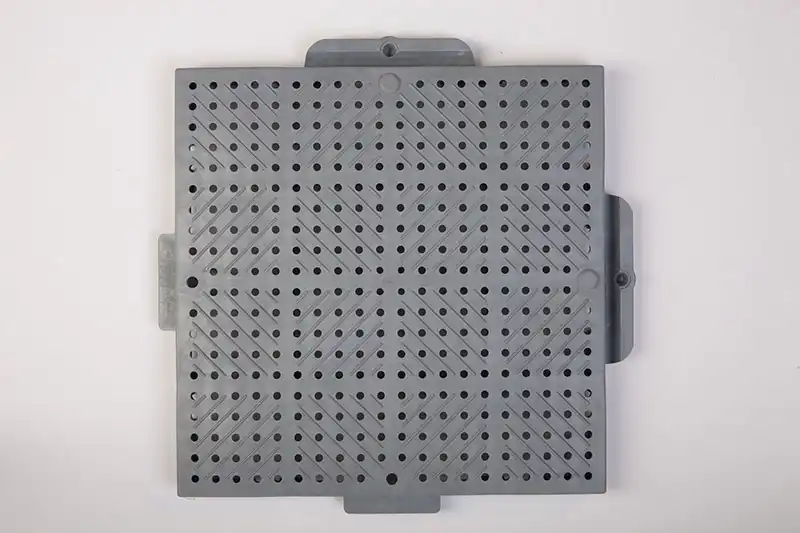 Messeboden-Platte grau