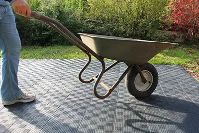 Perfekt auch f&uuml;r die heimische (Garten-)Baustelle