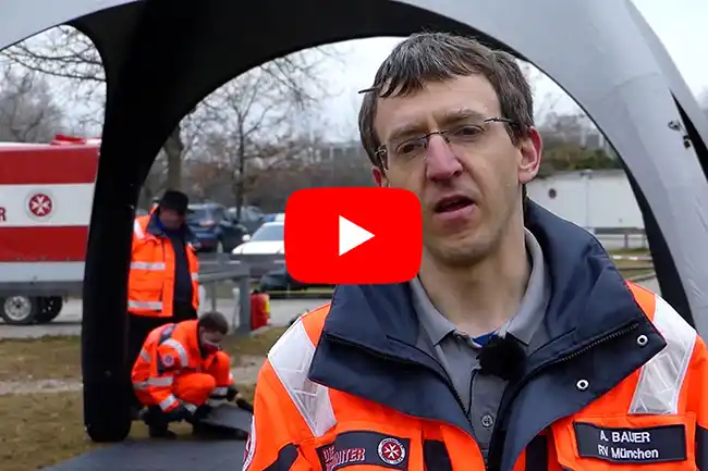 Empfehlungsvideo der Johanniter Unfall Hilfe Empfehlungsvideo der Johanniter Unfall Hilfe zum Zeltboden