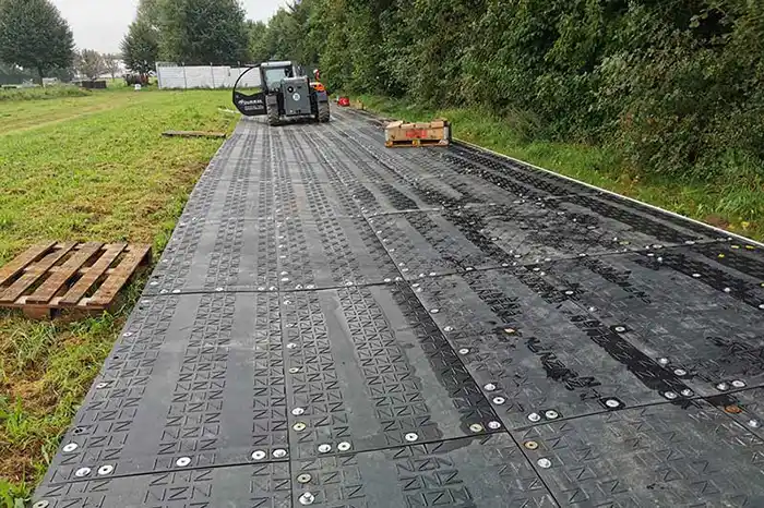 Schutz gegen Einsinken von schweren Ger&auml;ten