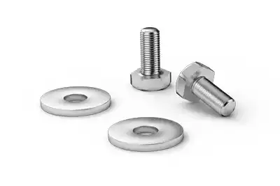 Schrauben und Unterlegscheiben M 10 x 16