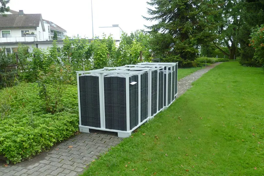 Systembox für den Messeboden